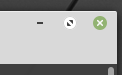 Terminal maximize button, in Mint 17.3